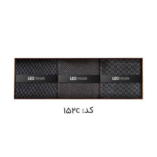 جوراب مردانه لئو - پک سه عددی - 152c
